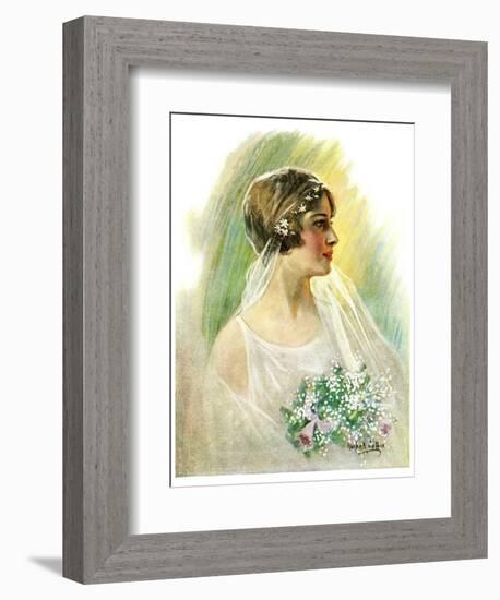 "September Bride,"September 25, 1926-William Haskell Coffin-Framed Giclee Print