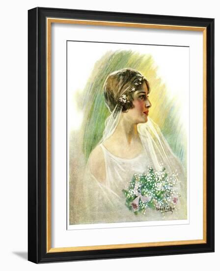 "September Bride,"September 25, 1926-William Haskell Coffin-Framed Giclee Print