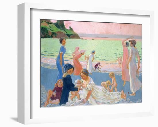 September Evening, 1911-Maurice Denis-Framed Giclee Print