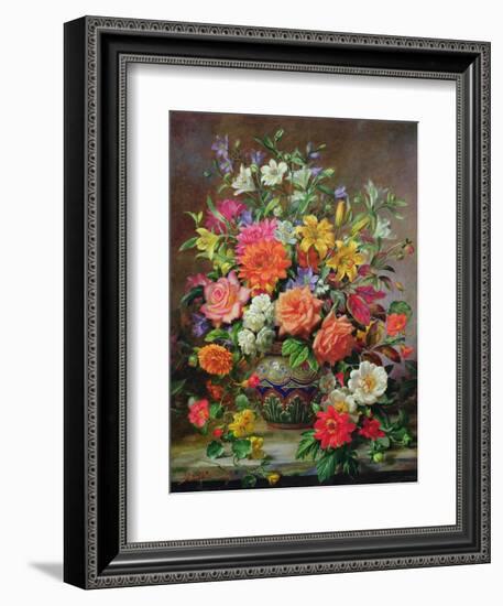 September Flowers, Symbols of Hope and Joy-Albert Williams-Framed Giclee Print