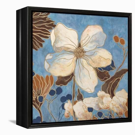 September Garden 2-Colleen Sarah-Framed Stretched Canvas