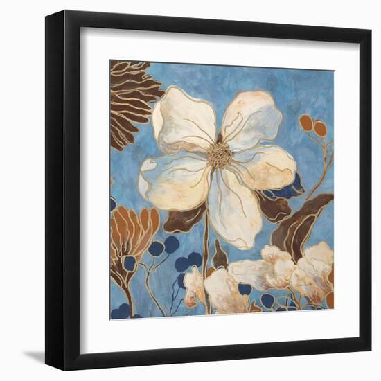 September Garden 2-Colleen Sarah-Framed Art Print