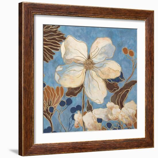 September Garden 2-Colleen Sarah-Framed Art Print