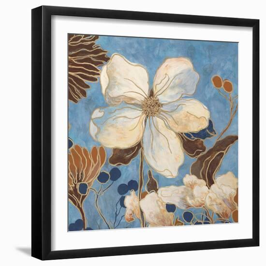 September Garden 2-Colleen Sarah-Framed Art Print