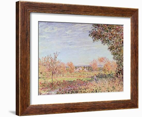 September Morning, circa 1887-Alfred Sisley-Framed Giclee Print