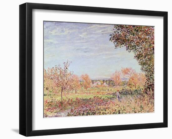 September Morning, circa 1887-Alfred Sisley-Framed Giclee Print