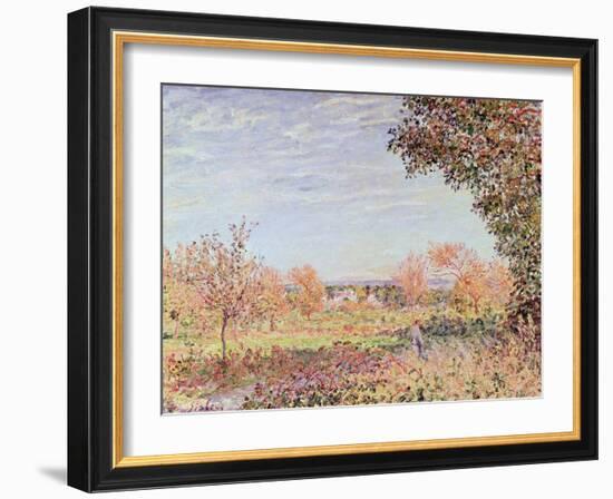 September Morning, circa 1887-Alfred Sisley-Framed Giclee Print