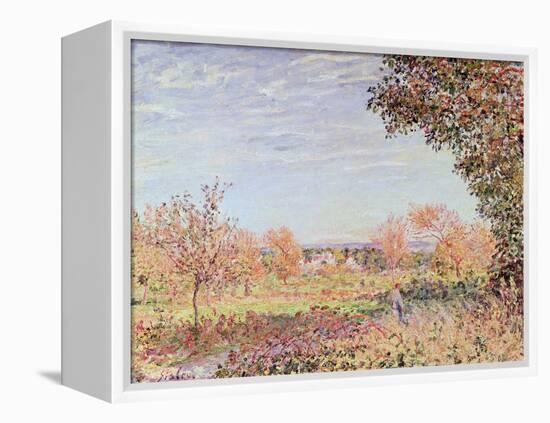 September Morning, circa 1887-Alfred Sisley-Framed Premier Image Canvas