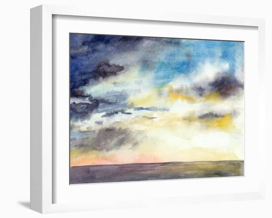 September Sky Studies I-Paul McCreery-Framed Art Print