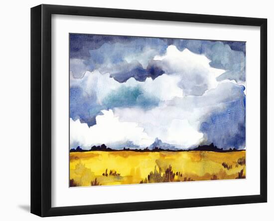 September Sky Studies II-Paul McCreery-Framed Art Print