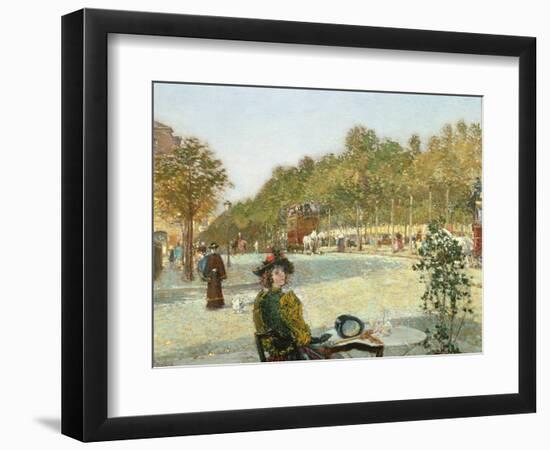 September Sunlight, Paris-Childe Hassam-Framed Giclee Print