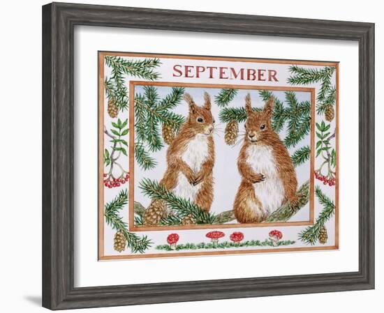 September-Catherine Bradbury-Framed Giclee Print