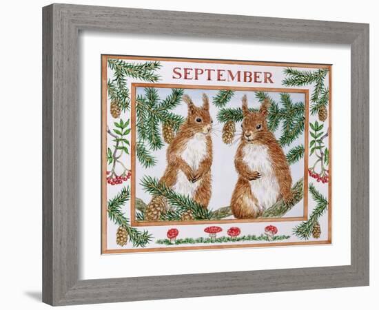 September-Catherine Bradbury-Framed Giclee Print