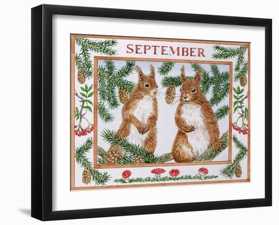 September-Catherine Bradbury-Framed Giclee Print