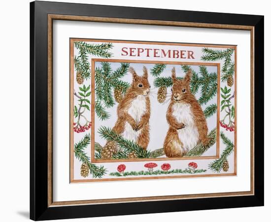 September-Catherine Bradbury-Framed Giclee Print