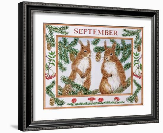 September-Catherine Bradbury-Framed Giclee Print