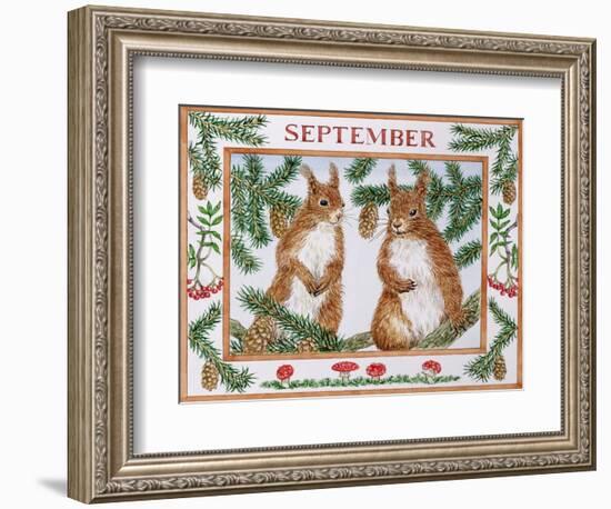 September-Catherine Bradbury-Framed Giclee Print