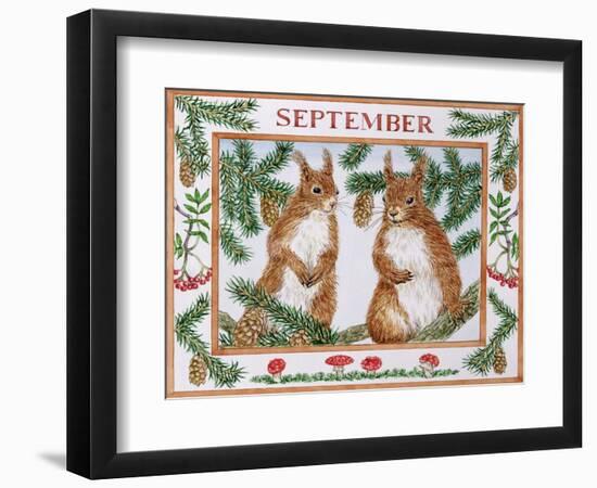 September-Catherine Bradbury-Framed Giclee Print