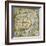 Septentrionalium Terrarum Descriptio, 1595-Gerardus Mercator-Framed Giclee Print