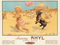 Sunny Rhyl-Septimus Edwin Scott-Mounted Giclee Print