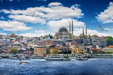 Istanbul the Capital of Turkey, Eastern Tourist City.-seqoya-Framed Photographic Print