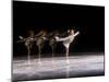 Sequence of Female Figure Skater in Action-null-Mounted Photographic Print