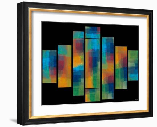 Sequential II-Michael Tienhaara-Framed Art Print