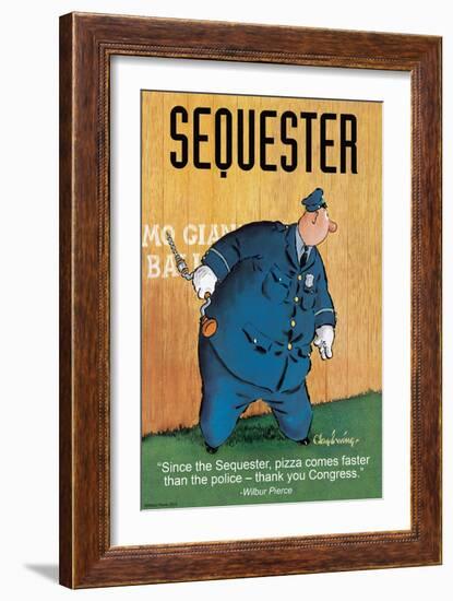 Sequester-Wilbur Pierce-Framed Art Print