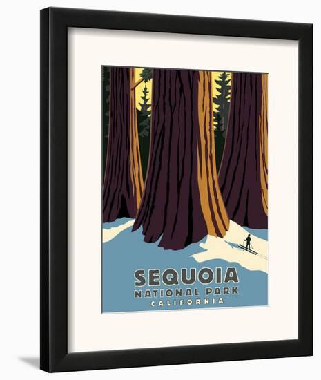 Sequoia-Steve Forney-Framed Giclee Print