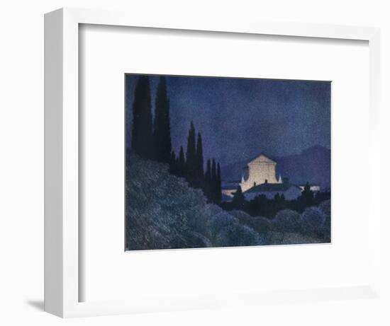 'Sera di Festa', c1930 (1934)-Giuseppe Ugonia-Framed Giclee Print