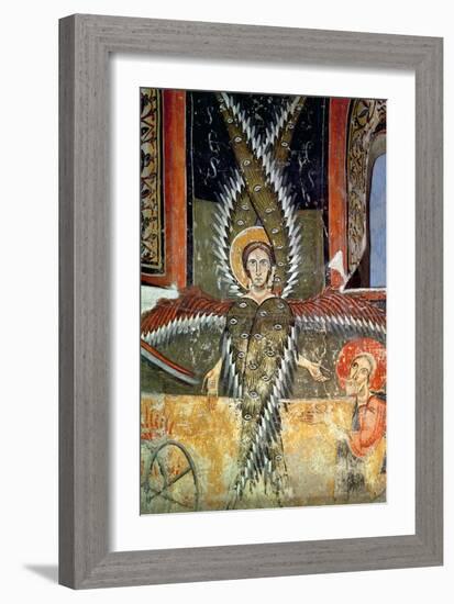 Seraphim Purifying the Lips of Isaiah, Catalan School-null-Framed Giclee Print