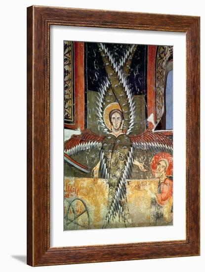 Seraphim Purifying the Lips of Isaiah, Catalan School--Framed Giclee Print