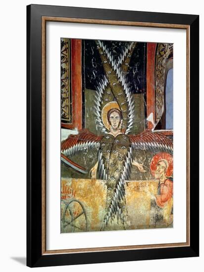 Seraphim Purifying the Lips of Isaiah, Catalan School--Framed Giclee Print