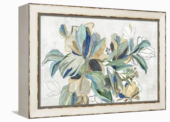 Serenade of Exotic Blooms-Asia Jensen-Framed Stretched Canvas