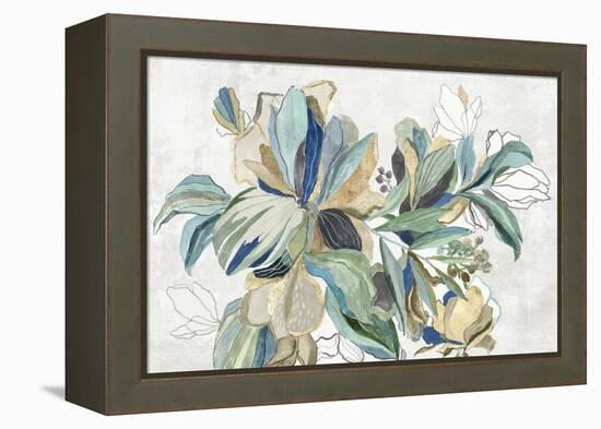 Serenade of Exotic Blooms-Asia Jensen-Framed Stretched Canvas