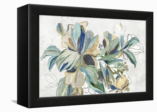 Serenade of Exotic Blooms-Asia Jensen-Framed Stretched Canvas