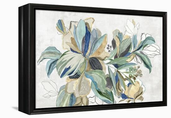 Serenade of Exotic Blooms-Asia Jensen-Framed Stretched Canvas