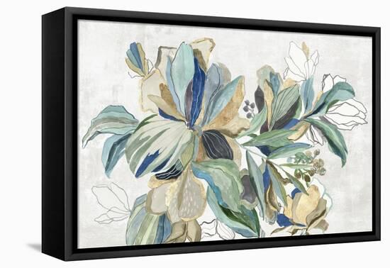 Serenade of Exotic Blooms-Asia Jensen-Framed Stretched Canvas