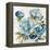 Serenade of the Blue Peony-Asia Jensen-Framed Stretched Canvas