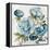 Serenade of the Blue Peony-Asia Jensen-Framed Stretched Canvas