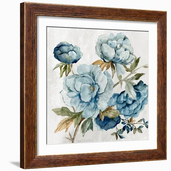 Serenade of the Blue Peony-Asia Jensen-Framed Art Print