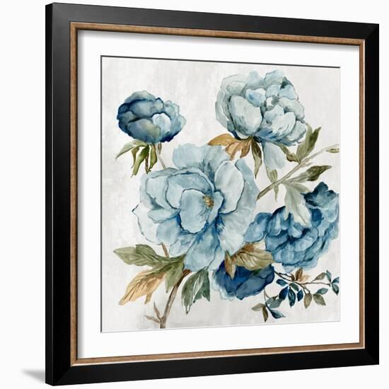 Serenade of the Blue Peony-Asia Jensen-Framed Art Print