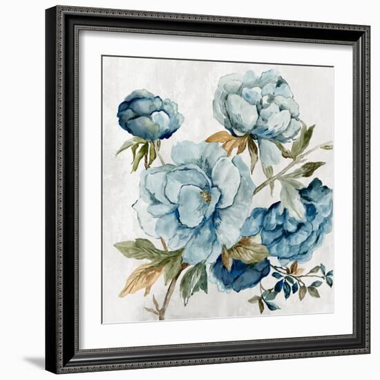 Serenade of the Blue Peony-Asia Jensen-Framed Art Print