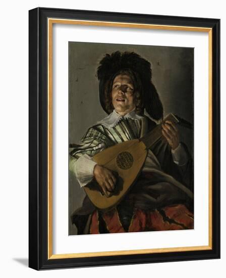 Serenade-Judith Leyster-Framed Art Print