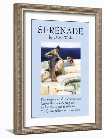 Serenade-null-Framed Art Print