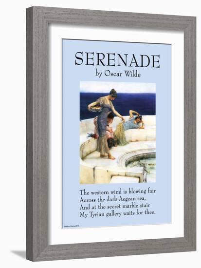 Serenade-null-Framed Art Print