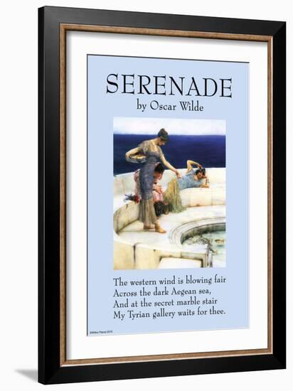 Serenade-null-Framed Art Print