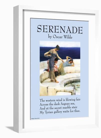 Serenade-null-Framed Art Print