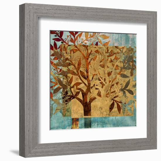 Serendipity Tree II-Louise Montillio-Framed Art Print