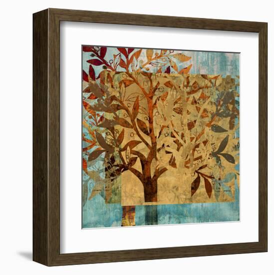 Serendipity Tree II-Louise Montillio-Framed Art Print